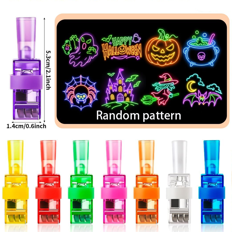 4/40 Stück Halloween LED-Finge – Glow In The Dark Party Glasses Bewertung und Preis