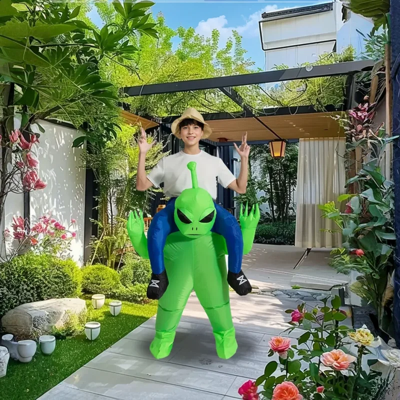 Aufblasbares Alien-Kostüm für  – Inflatable Dinosaur Costume Adult Bewertung und Preis
