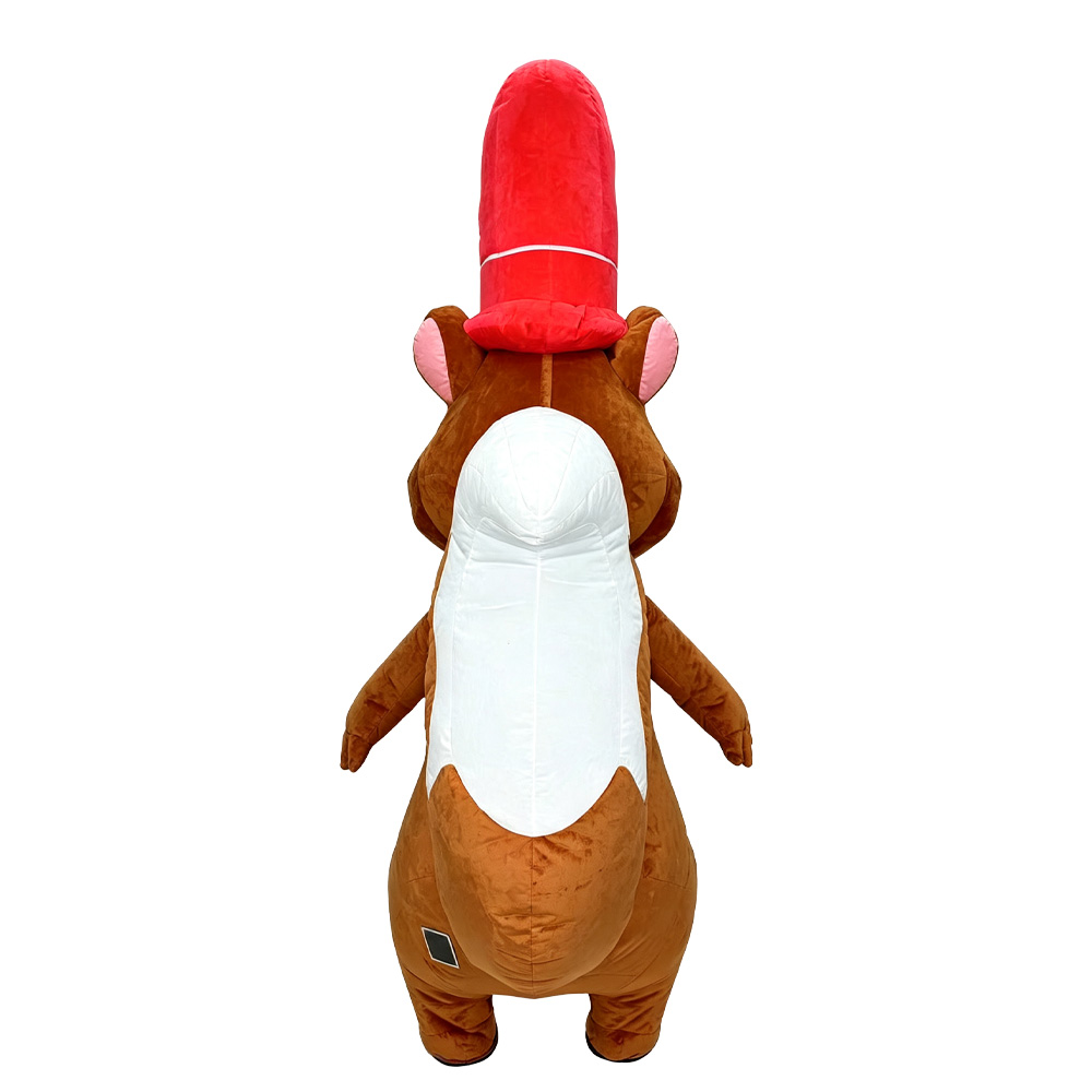 SAYGO Roter Eichhörnchen-Aufbl – Costumes Bewertung und Preis