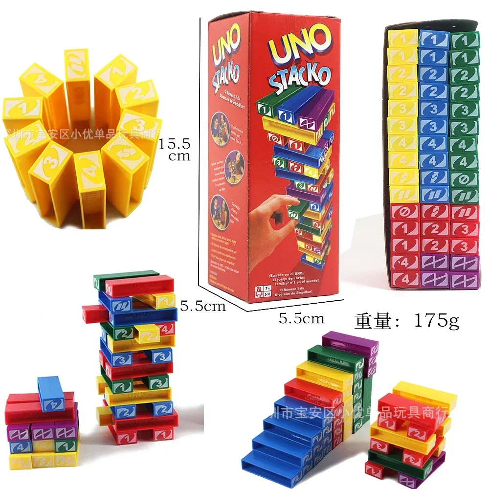 Mattel Stacko UNO Kartenspiel, – Novelty Gifts Bewertung und Preis