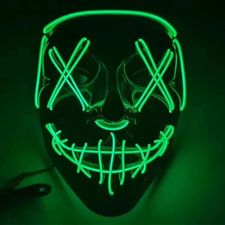 Halloween Neon LED Purge Maske – Led Purge Mask Halloween Bewertung und Preis